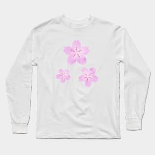 Cherry Blossoms Long Sleeve T-Shirt